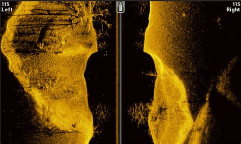 Using Side Scan Lowrance 的图像结果