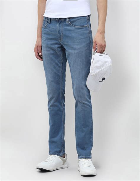 Buy Brandon Slim-Tapered Fit Blue Jeans Blue|U.S. Polo Assn. India