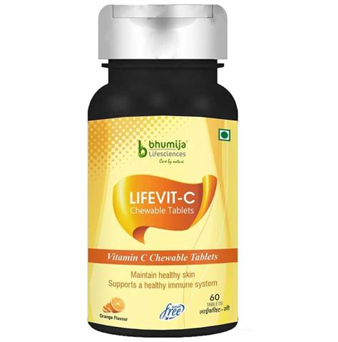 Bhumija Lifesciences Lifevit-C Chewable Tablet – Classic Derma