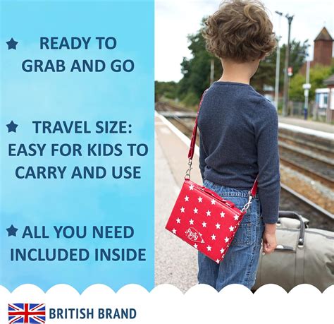 Buy Travel Art Kit for Kids - Drawing, Coloring, Craft, Games and ...