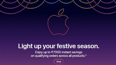 Apple Diwali Sale begins today: Up to Rs 7,000 discount available on ...