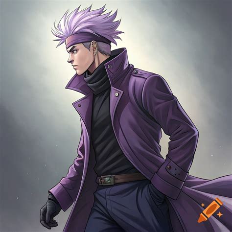 High-definition black and white anime artwork of Itadori Yuji on Craiyon