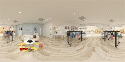 kkb童装店|空间|室内设计|DeZoe - 原创作品 - 站酷 (ZCOOL)