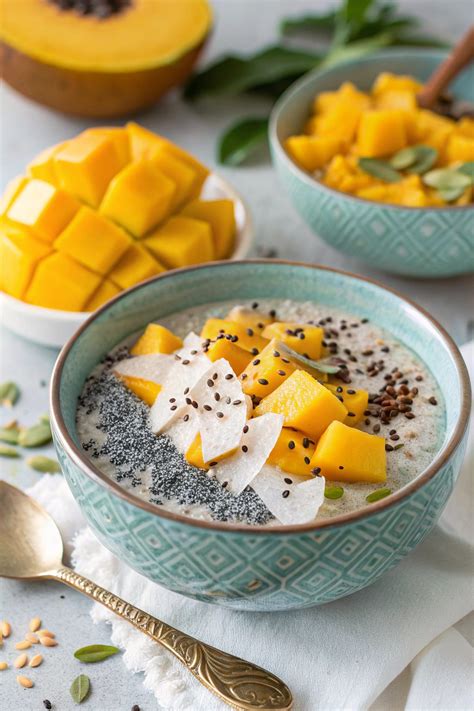 Mango Coconut Chia Seed Pudding Recipe [How to cook Quick]