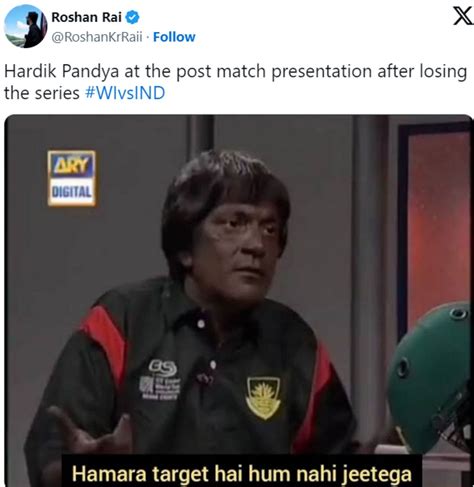 "Karwali bezzati?" - Top 10 funny memes as fans roast Hardik Pandya ...