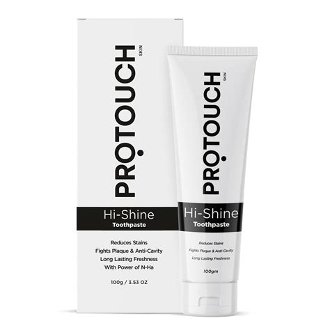 PROTOUCH Hi Shine Toothpaste | Teeth Whitening, Cavity Prevention and ...