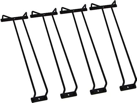 MBCARE Wine Glass Rack, Under Cabinet Wine Glass Holder Alloy Steel ...