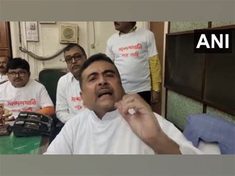 6 BJP MLAs including LoP Suvendu Adhikari suspended over "unruly and ...