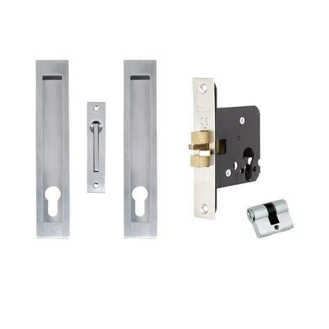 Verve Sliding Door Lock Kits - Standard | Zanda Architectural Hardware