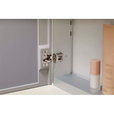 KOHLER Embark 30-in x 26-in Surface/Recessed Mount Anodized Aluminum ...