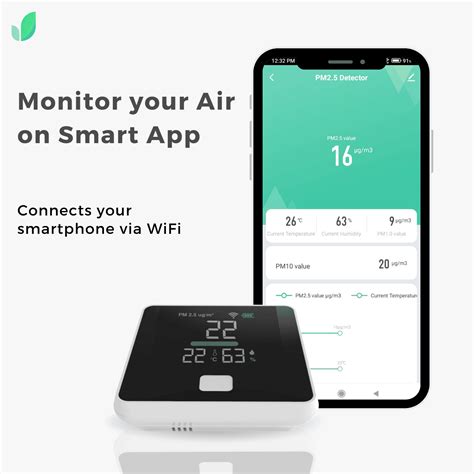 Easy check on AQI with our indoor air quality monitor | AIRTH