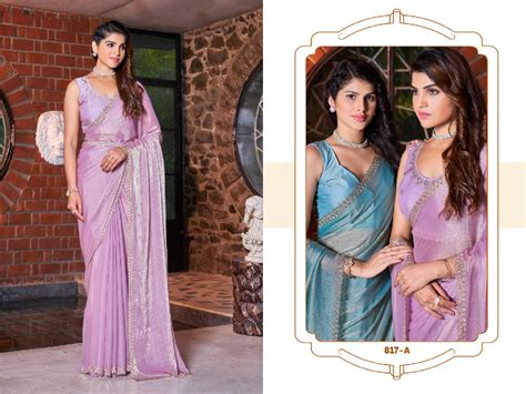 Mehak 817A To 817E Colour Wholesale Party Wear Ethnic Sarees ...