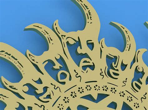 Need complex logo turned into vector/3-D for die cutting | Freelancer