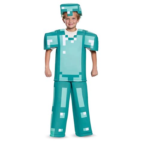 Disguise Prestige Minecraft Armor Costume for Kids 7/8 in the Costumes ...