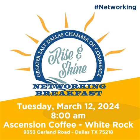GEDCC Rise & Shine Networking Breakfast, Ascension Coffee (White Rock ...