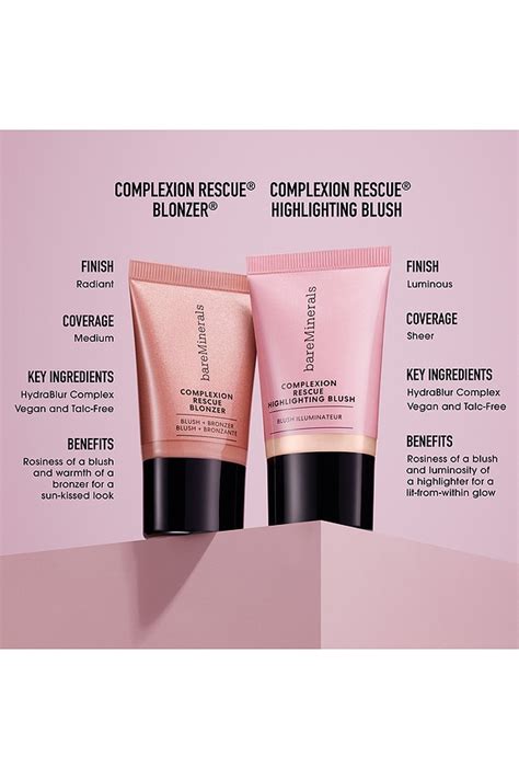 bareMinerals Complexion Rescue Highlighting Blush in Mauve Glow | REVOLVE