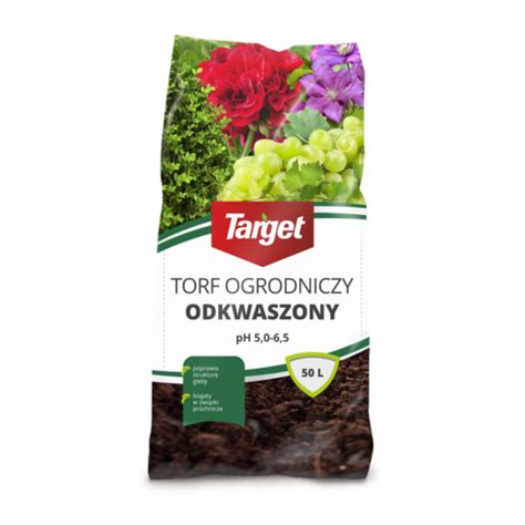Torf Ogrodniczy – Odkwaszony – pH 5,0-6,5 – 48x50 l Target Sklep Kasia ...