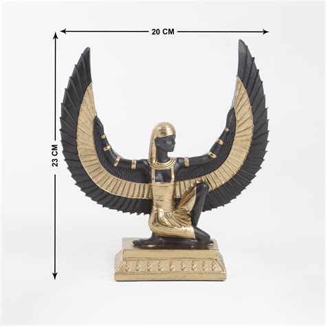 Buy Jaguar Polyresin Egyptian Goddess Isis Figurine from Home Centre at ...