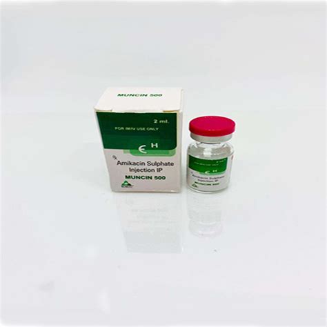 MUNCIN-500 Injection Edmund Healthcare Pvt. Ltd.