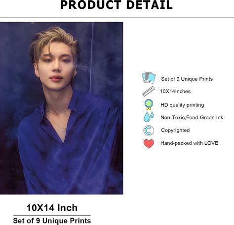 Buy Taemin Poster,Korean Boy Idol Group SHINee Poster,Singer Dancer K ...