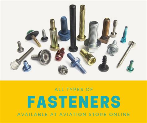 Image result for All Types of Fasteners