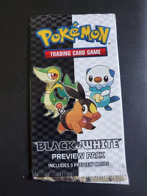 Pokemon POP Black & White Base Preview Booster Pack | Hill's Wholesale ...