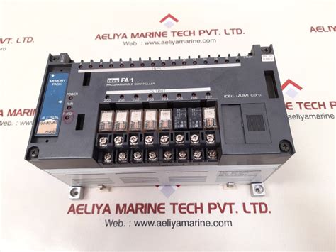 Idec izumi pfa-1c24rdc 24-base unit programmable controller – Aeliya Marine