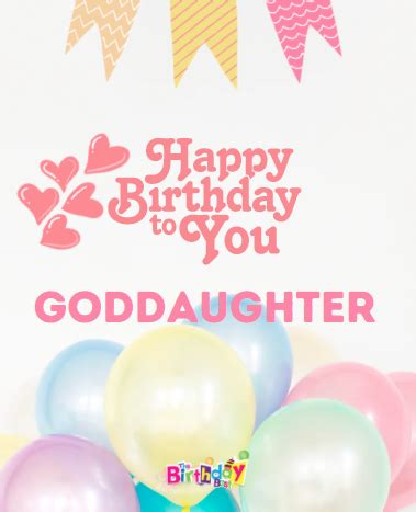 100+ Best Happy Birthday Wishes for Goddaughter of 2022 | The Birthday Best
