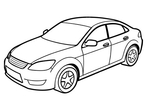 Car Parts Coloring Pages [2025]