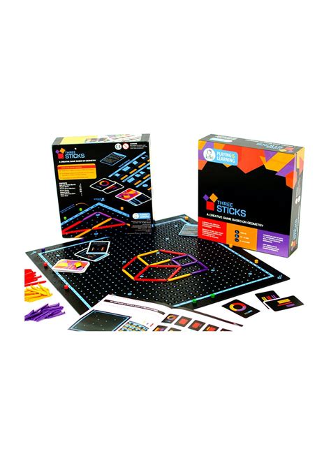 Get Three Sticks- Geometry Board Game at ₹ 1600 | LBB Shop