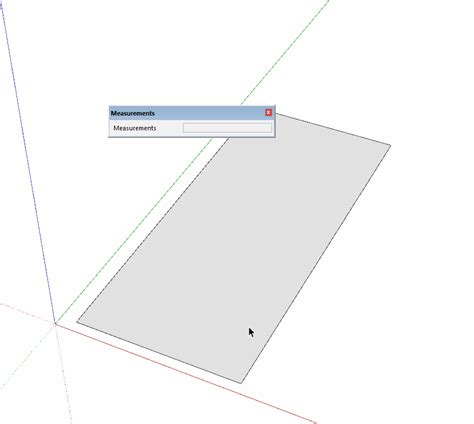 SketchUp Resize Rectangle 的图像结果