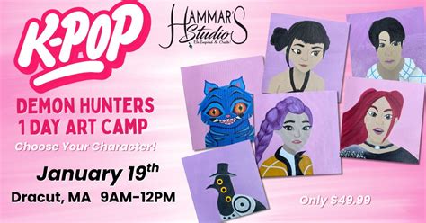 Kpop Demon Hunters -Choose Your Character! : 1 Day Art Camp, 99 ...