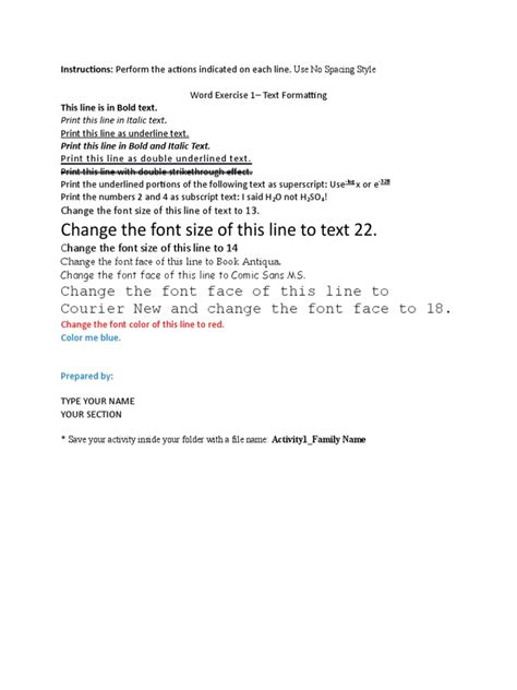 Word Text/Document Exercise 的图像结果