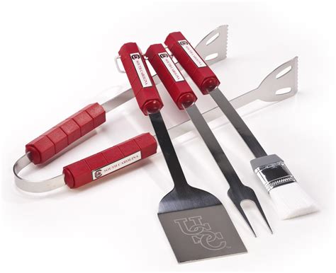 Buy BSI PRODUCTS, INC. - 4 Piece Barbecue Set - Stainless Steel and ...