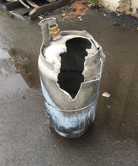 Image result for Propane Tank Exploded