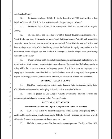 TDE getting sued for sexual assault , defamation etc et. Kenny we need you | Page 10 | Sports ...