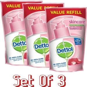 Dettol Skincare pH Balance Handwash 175ml Refill Pack of 3= Hand Wash ...