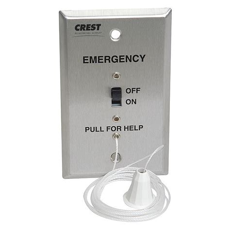 Crest Healthcare Pull Cord Station, For Cornell E-114C | Zoro