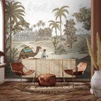 Life n Colors Sample: Jaisalmer, Indian Theme Wall Green Nature ...