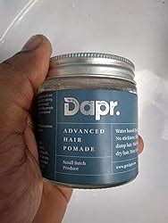 Buy Dapr. Advanced Hair Pomade (100 grams) | Wet or Matte Look ...