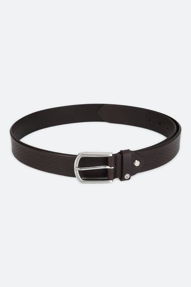 Buy Men Brown Solid Casual Belt Online - 751045 | Allen Solly