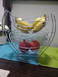 Impulse International Stainless Steel 2 Tier Fruit & Vegetables Basket ...