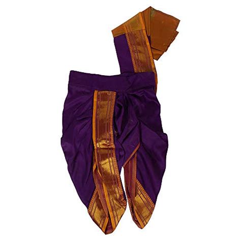 Hopscotch Girls Silk Blend Lavni Costume with Long Pallu in Purple ...