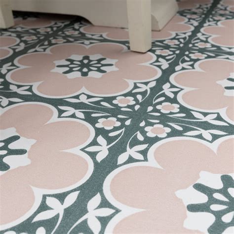 30.48cm X 30.48cm DAPHNE PINK Peel and Stick Vinyl Floor Tiles - Etsy UK