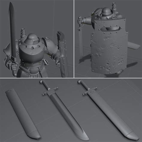 🔪 Trench Crusade: Fascine knife/sword for heavy mechanised infantry ...