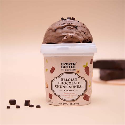 Belgian Choco Chunk Sundae | No.1 Delight – Frozen Bottle