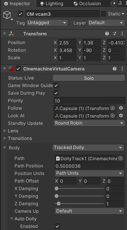 Image result for Unity Track Camera