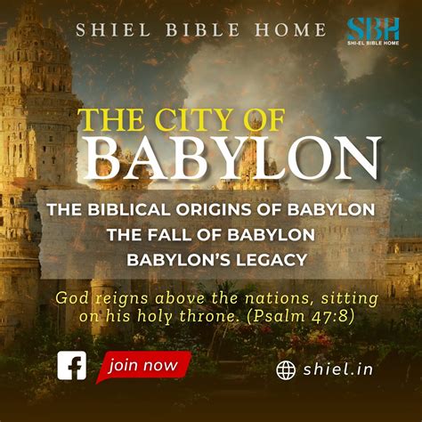 City Of Babylon | Definition | Meaning | Shiel Bible Home