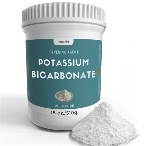 Amazon.com: 18 oz Potassium Bicarbonate, 100% Pure Potassium Bicarbonate Powder, Used In Making ...