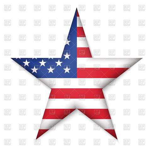 American Flag Star